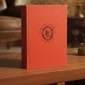 Hard Times Charles Dickens Harpers Modern Classics 1960 Hardcover Orange Book
